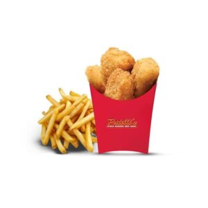 4 Pcs Chicken Nugget & Fries